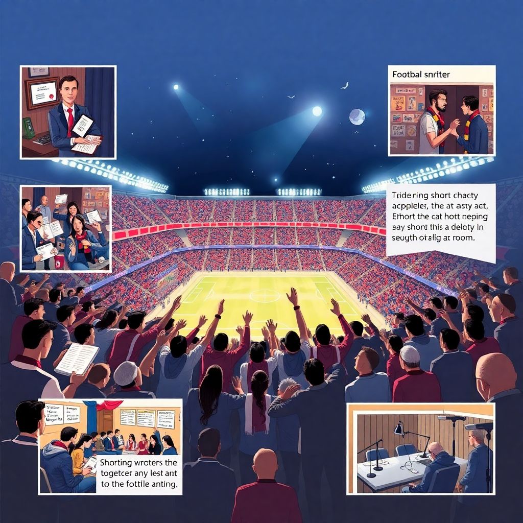 Футбольные гимны: как создаются песни от первой идеи до финальной аранжировки