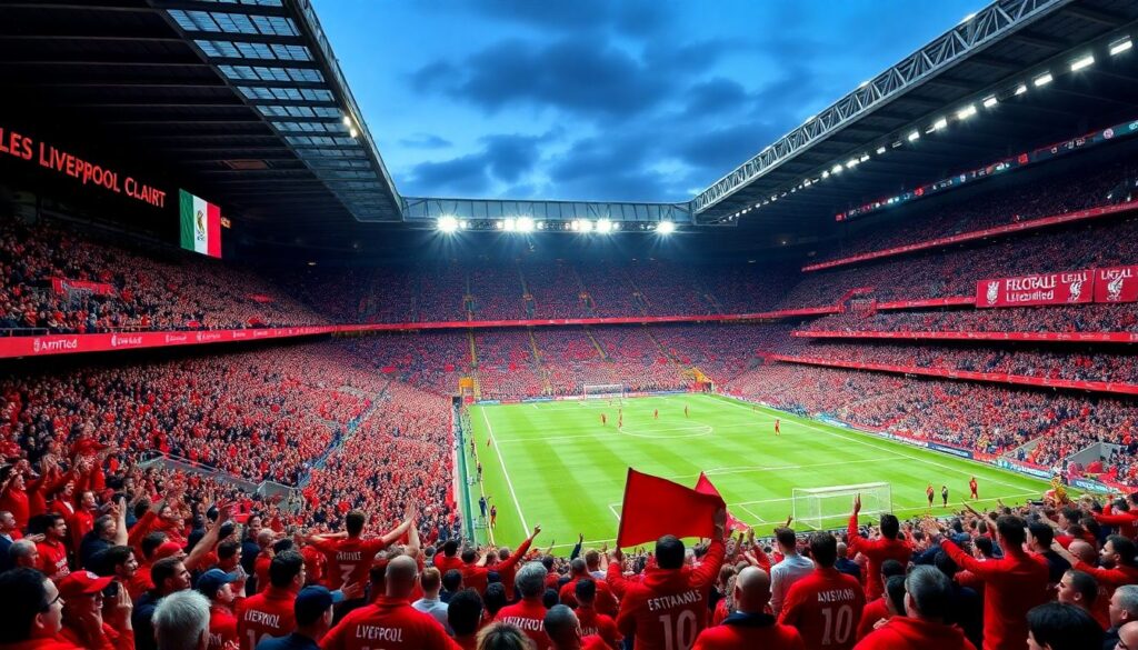 Традиции болельщиков Ливерпуля: копанка и певучие мотивы - иллюстрация