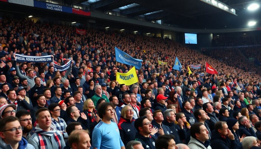 Разбор популярных футбольных кричалок по странам - иллюстрация