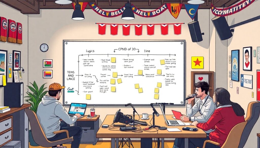 Как фанаты переходят от кричалок к гимнам для новичков - иллюстрация