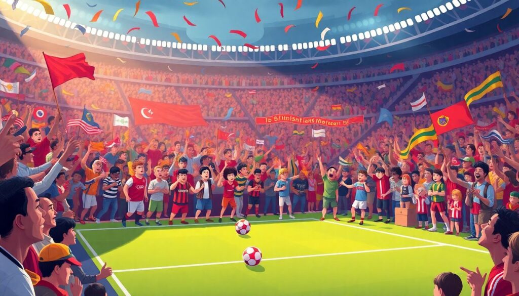 Музыкальные источники вдохновения для новых кричалок - иллюстрация