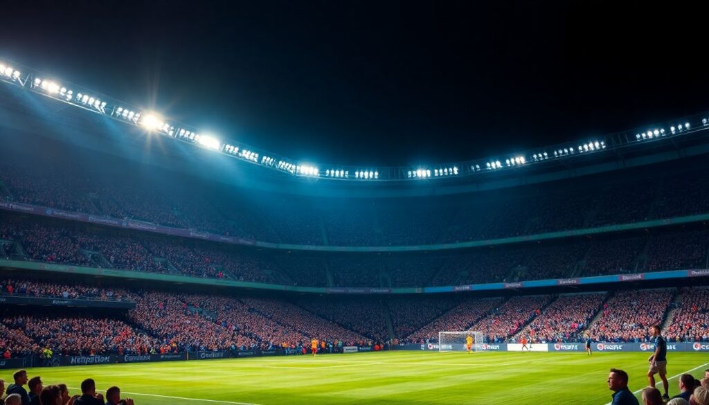 Легендарные выступления футбольных хоров на стадионах - иллюстрация