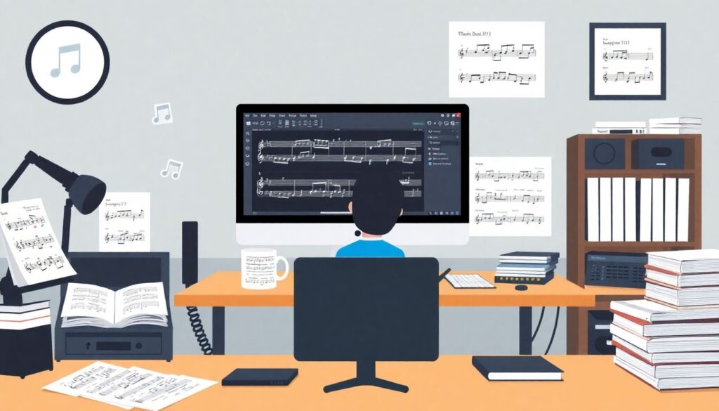 Партитуры и нотная база популярных фанатских песен - иллюстрация