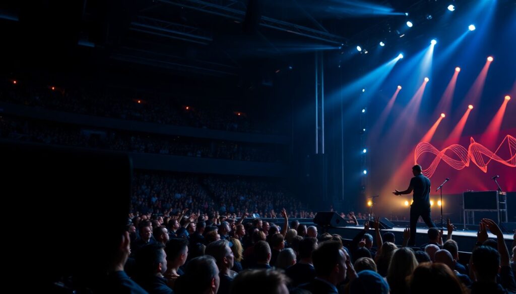 Как монтаж звука меняет восприятие песни на арене - иллюстрация