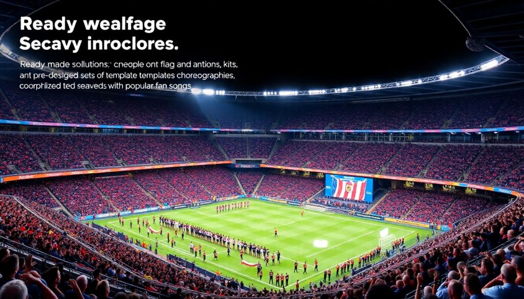 Перформансы на трибунах: синхронность песен и движений - иллюстрация