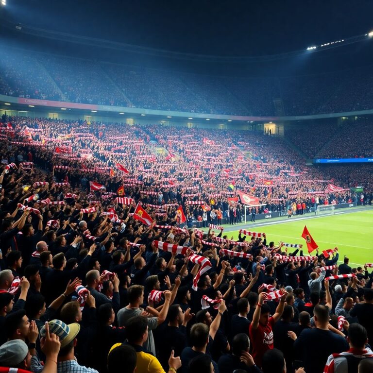 Перформансы на трибунах: синхронность песен и движений фанатов