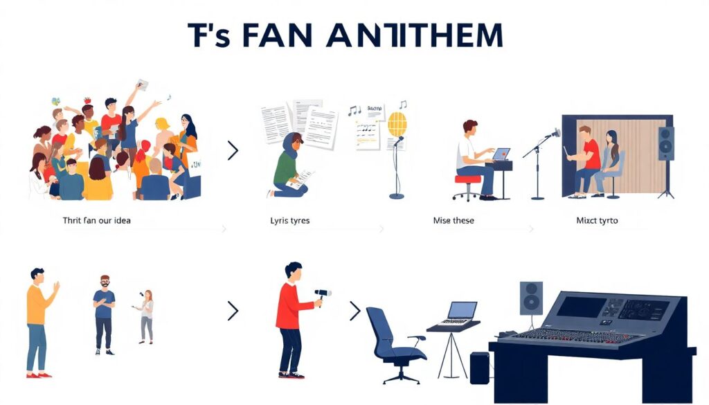 Появление новых фанатских групп и их гимны - иллюстрация