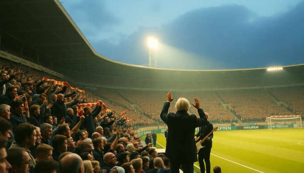 Появление новых фанатских групп и их гимны - иллюстрация