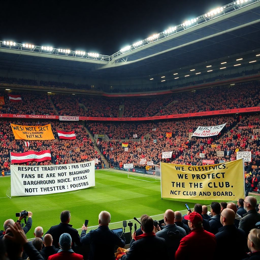 Голос фанатов как инструмент давления на руководство клуба в футболе