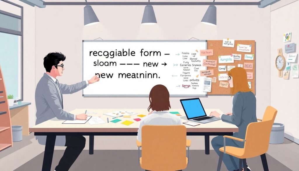 Элементный разбор популярных кричалок по мотивам - иллюстрация