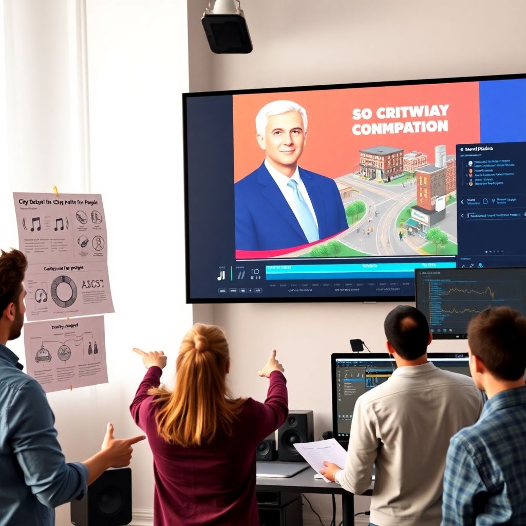 Как создаются агитационные баннеры под музыку: разбор этапов и примеров