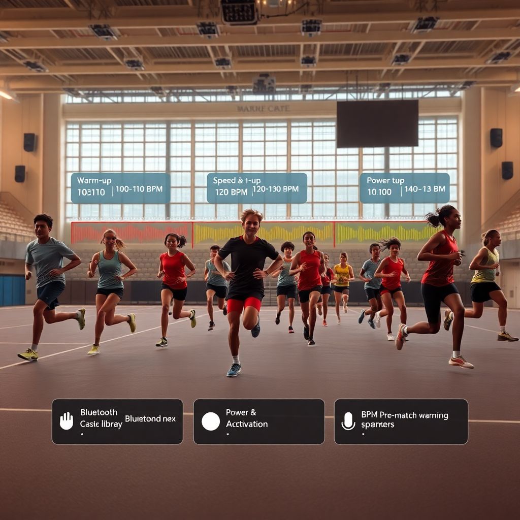 Музыка для разминки и тренировок перед матчем: как выбрать идеальный плейлист