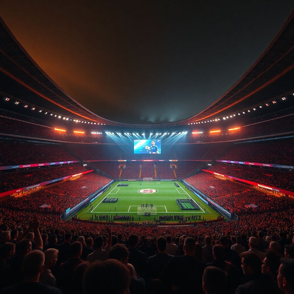 Эстетика стадионной атмосферы: как свет, звук и движение создают шоу