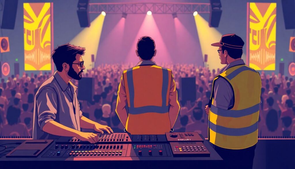 Музыка и стюардинг: как согласовать безопасность и атмосферу - иллюстрация