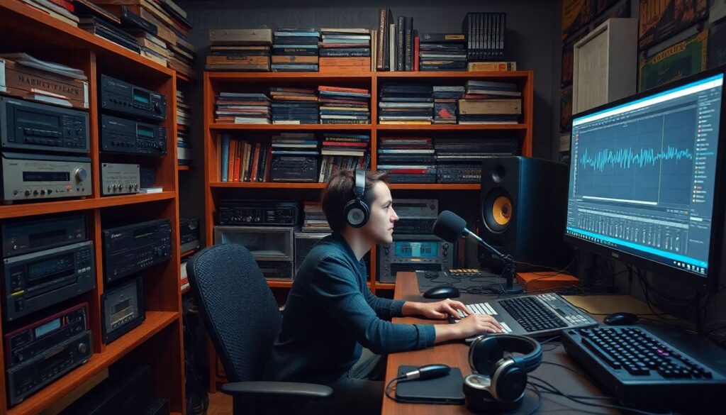 История первых фанатских записей и археологическая работа - иллюстрация