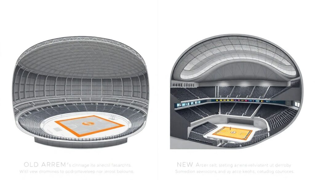 Акустика на старых и новых аренах: сравнение - иллюстрация