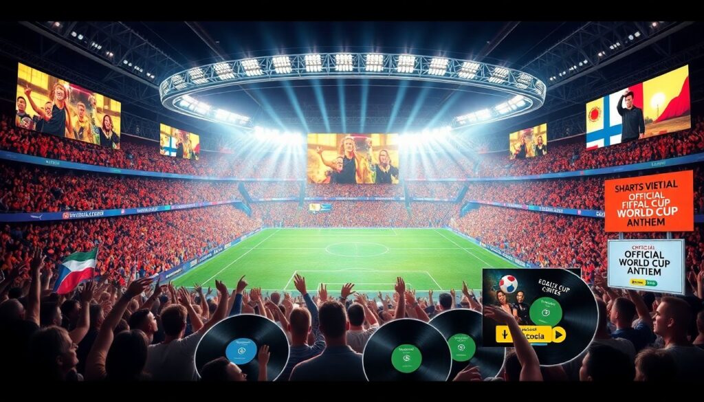 История появления песенных тем на чемпионатах мира - иллюстрация