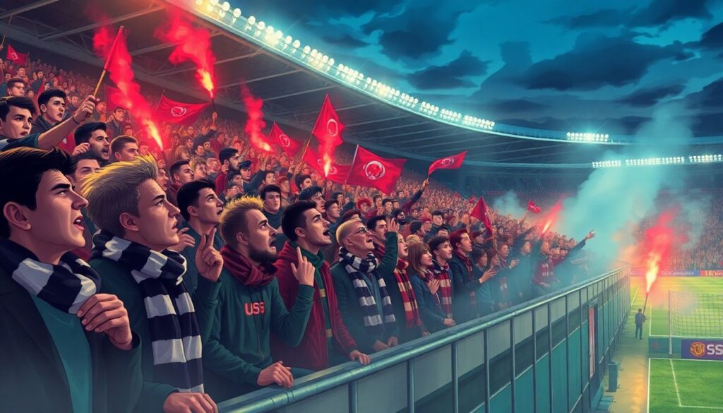 Гимны на выезде: атмосфера на гостевых матчах - иллюстрация