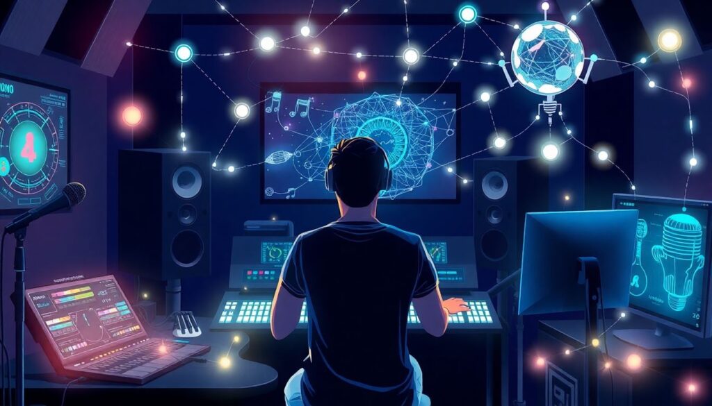 Локальные мелодии и глобальная фанатская музыка - иллюстрация