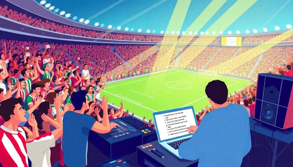 Фанатские миксы: создание новых версий кричалок - иллюстрация