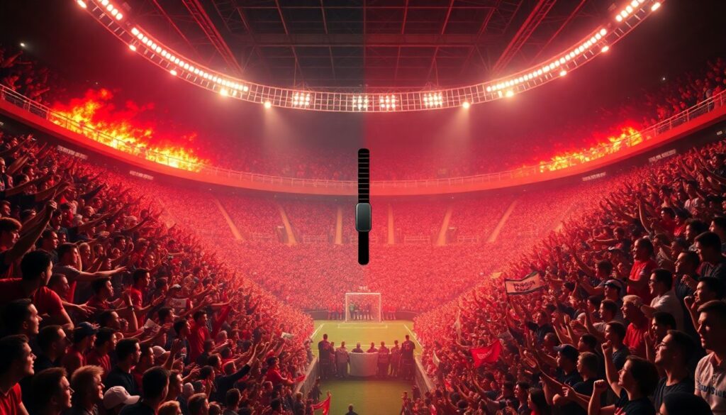 Баланс между агрессией и доброжелательностью в кричалках - иллюстрация