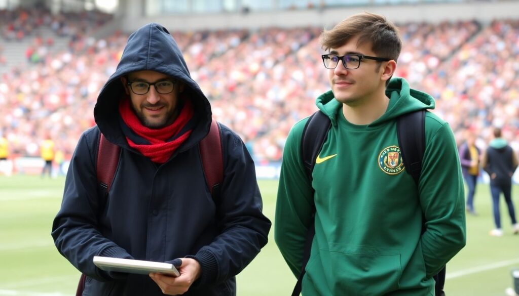 Баланс между агрессией и доброжелательностью в кричалках - иллюстрация