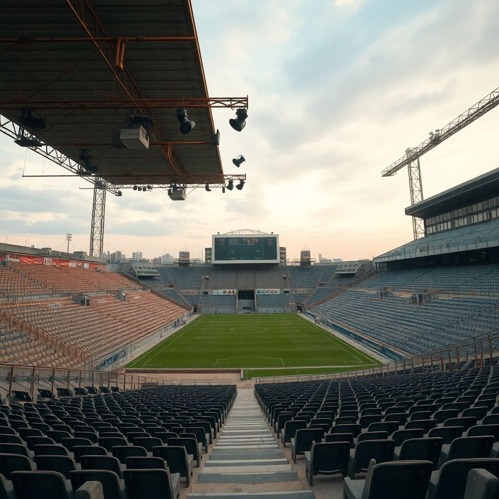 История звукового оформления на старых аренах и развитие акустики стадионов