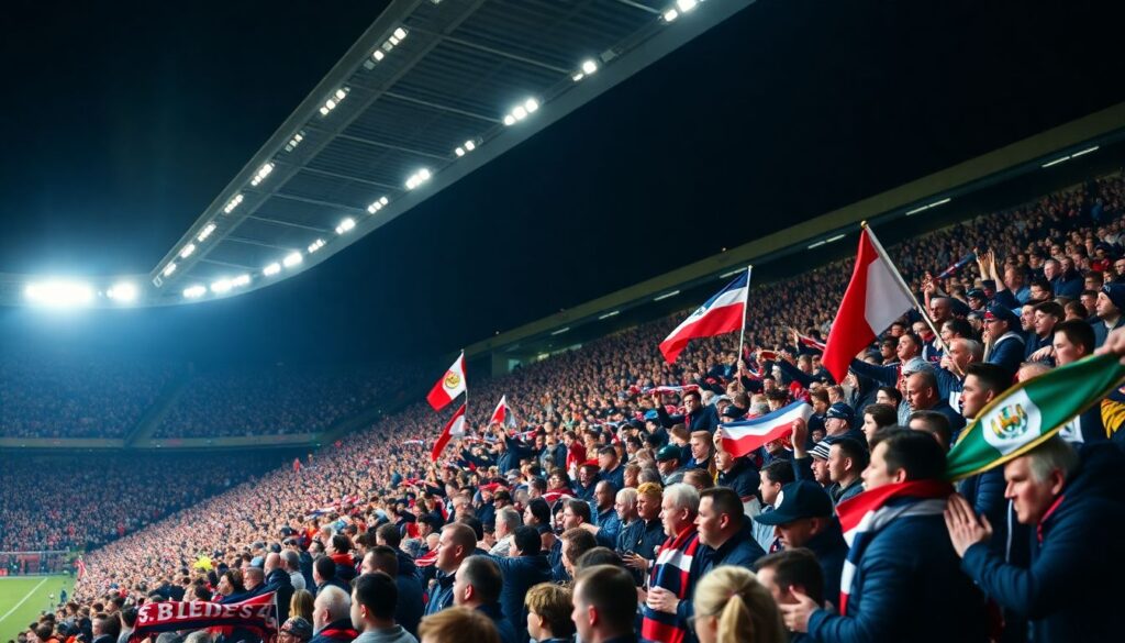 Разнообразие тем в фанатских песнях: любовь к клубу, победы, дружба - иллюстрация