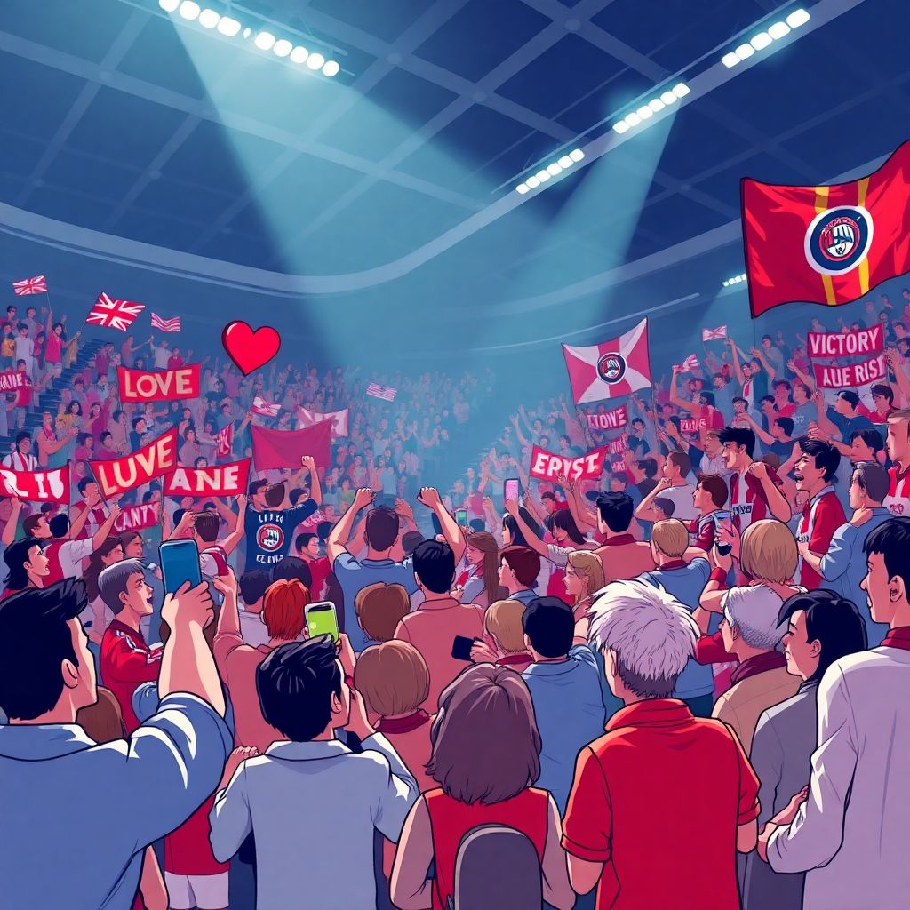 Разнообразие тем в фанатских песнях: любовь к клубу, победы и дружба