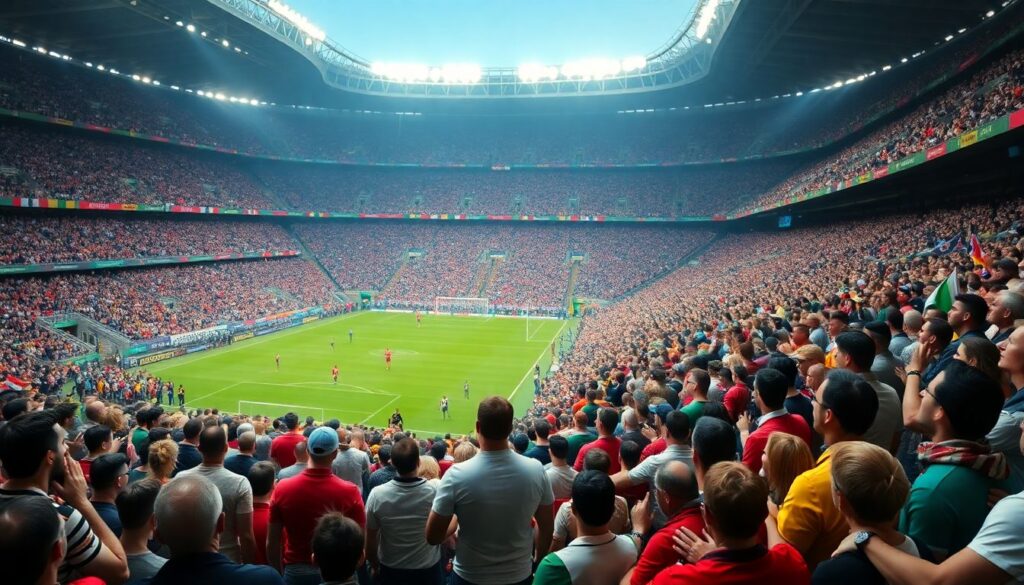 Истории песенных хоров на чемпионатах мира - иллюстрация