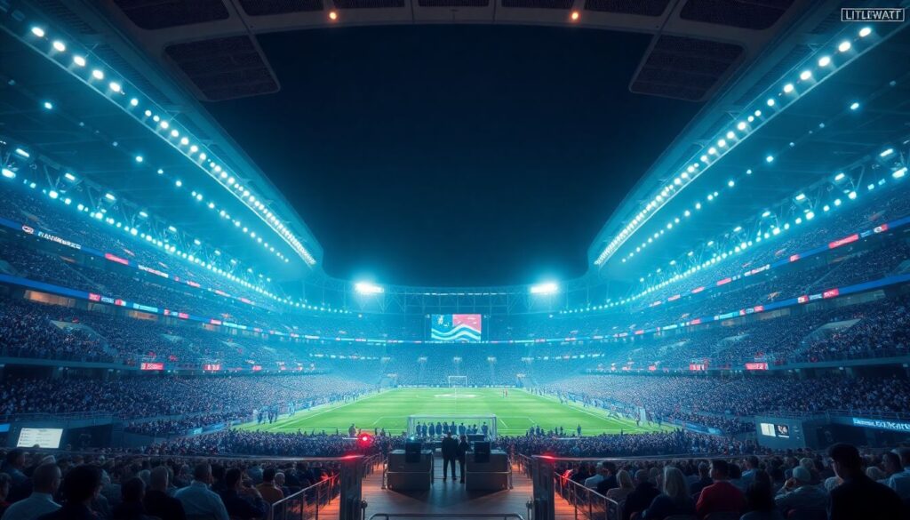 Гимны и антивандальные подходы к охране стадиона - иллюстрация