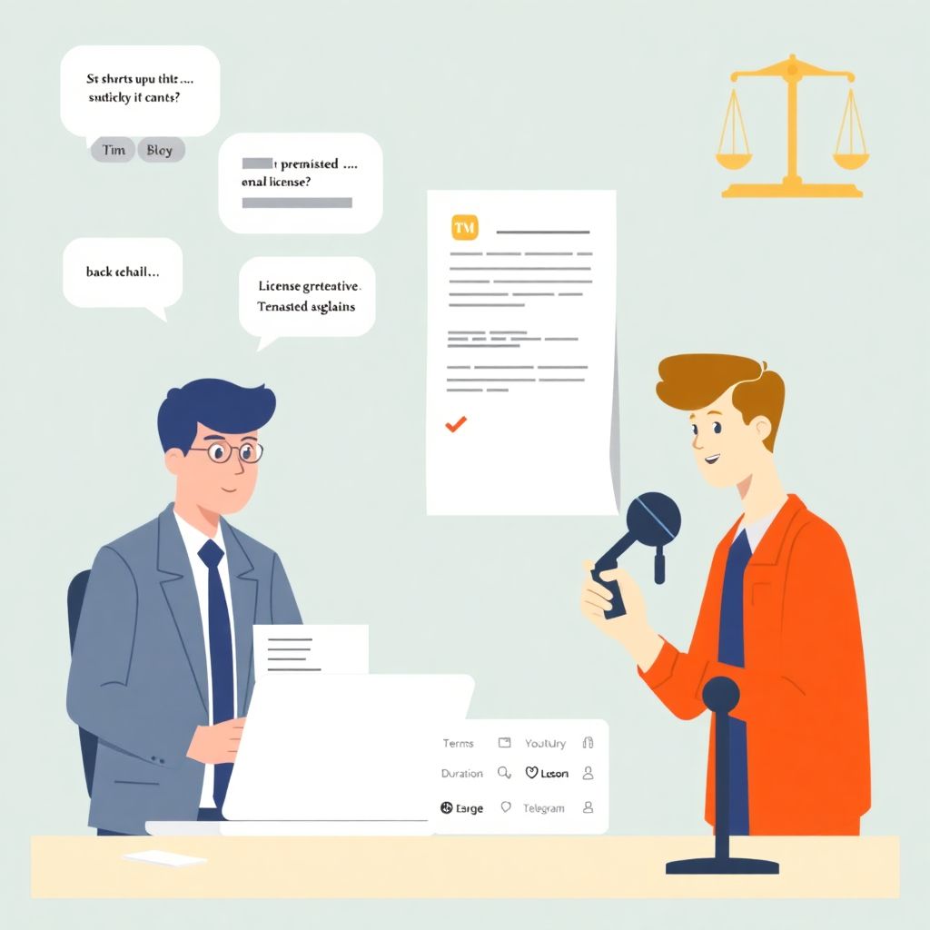 Как получить разрешение на использование чужих кричалок законно