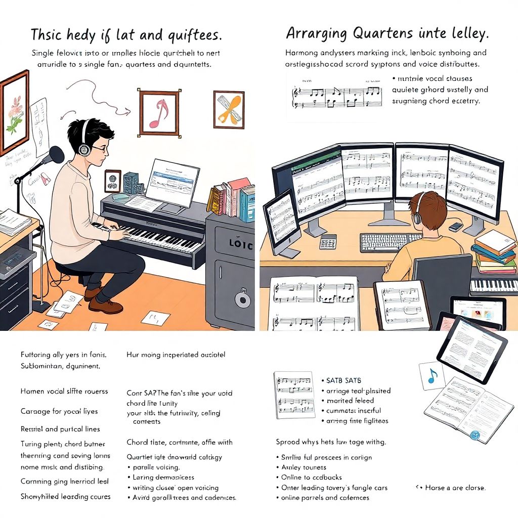 Как фанаты создают квартеты и квинтеты из одних нот в любимых мелодиях