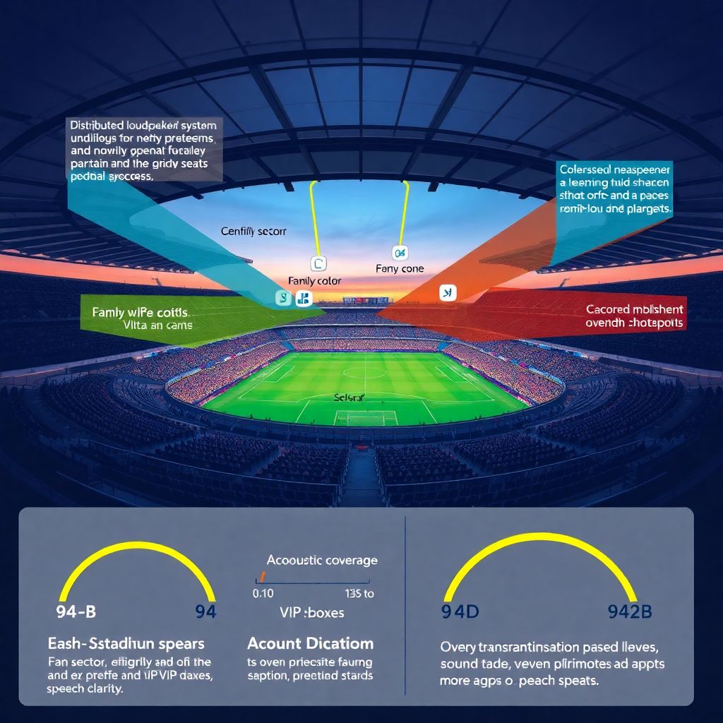 Громкость стадиона: как добиться идеального баланса звука для болельщиков