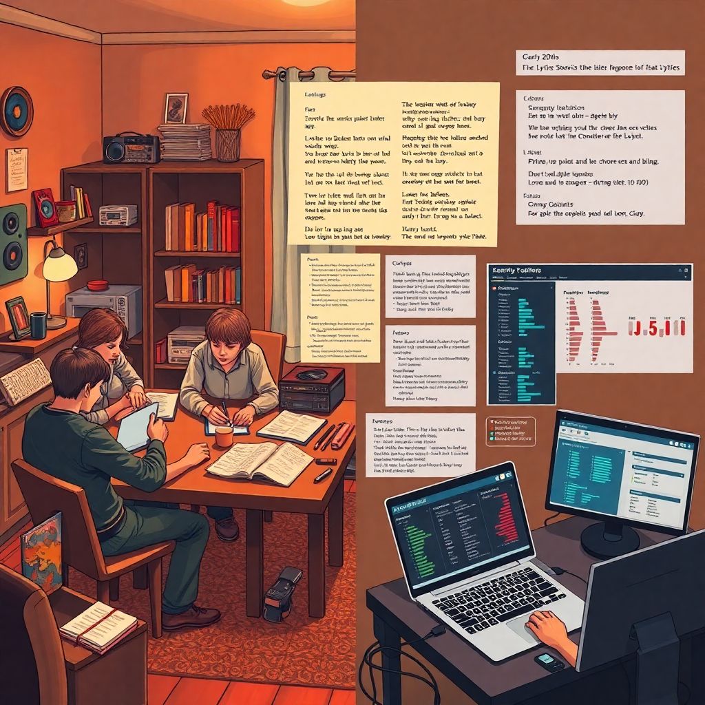 Фанаты и цифры: анализ частоты повторений слов в песнях популярных артистов