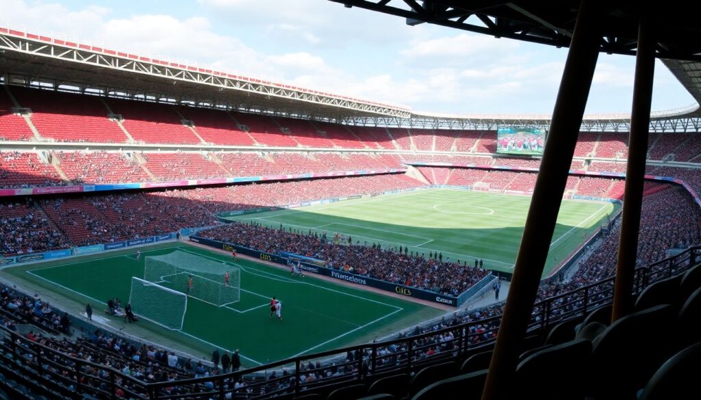 Следы истории: старые музыкальные темы на старых аренах - иллюстрация