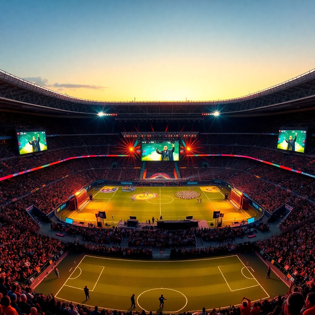 Футбол и музыка: как парад сцен и концертов превращает матчи в шоу