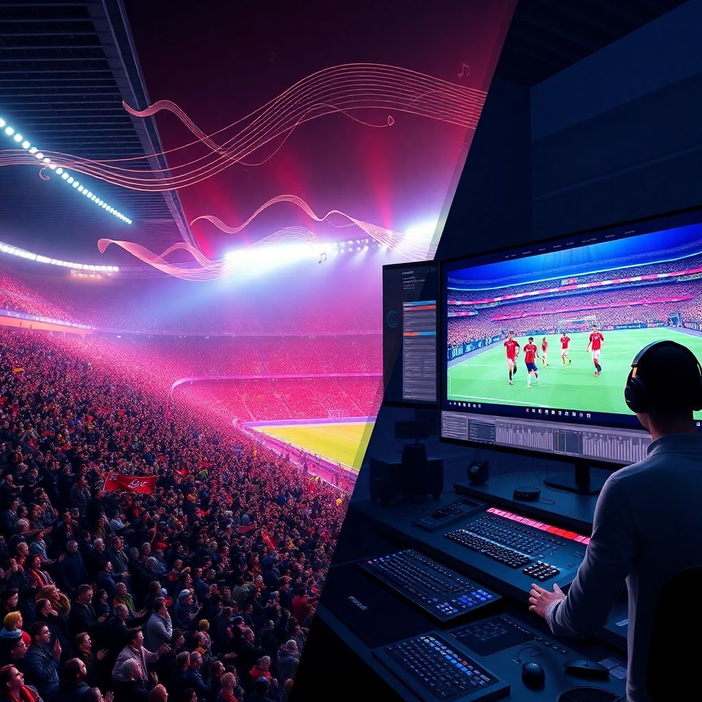 Использование гимнов в видеоиграх о футболе: влияние музыки на атмосферу матча