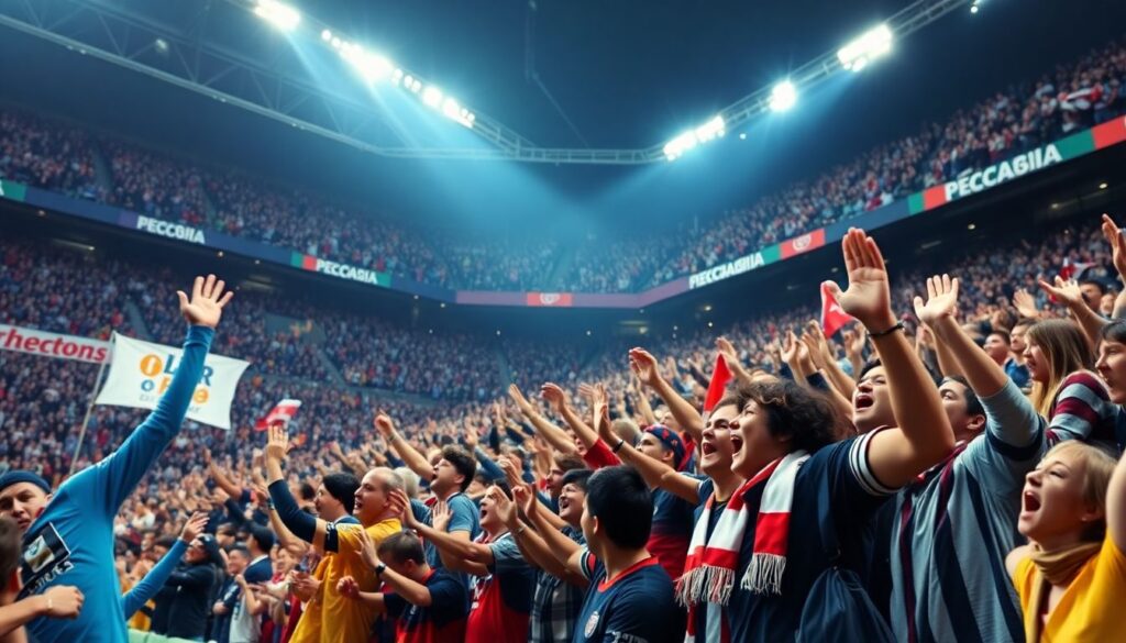 Истории о подпевании на трибунах и их влияние на atmosferу - иллюстрация