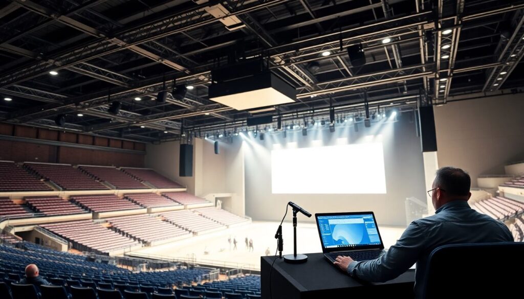 Как настраивают звук на аренах для максимальной слышимости - иллюстрация