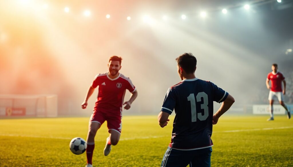 Гимны и кинематографический стиль раскрытия сюжета матча - иллюстрация