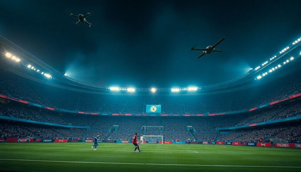 Гимны и кинематографический стиль раскрытия сюжета матча - иллюстрация