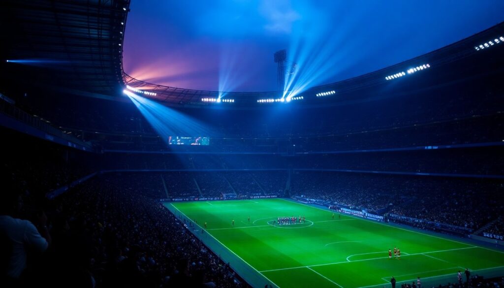 Как использовать песни для световых шоу на стадионе - иллюстрация