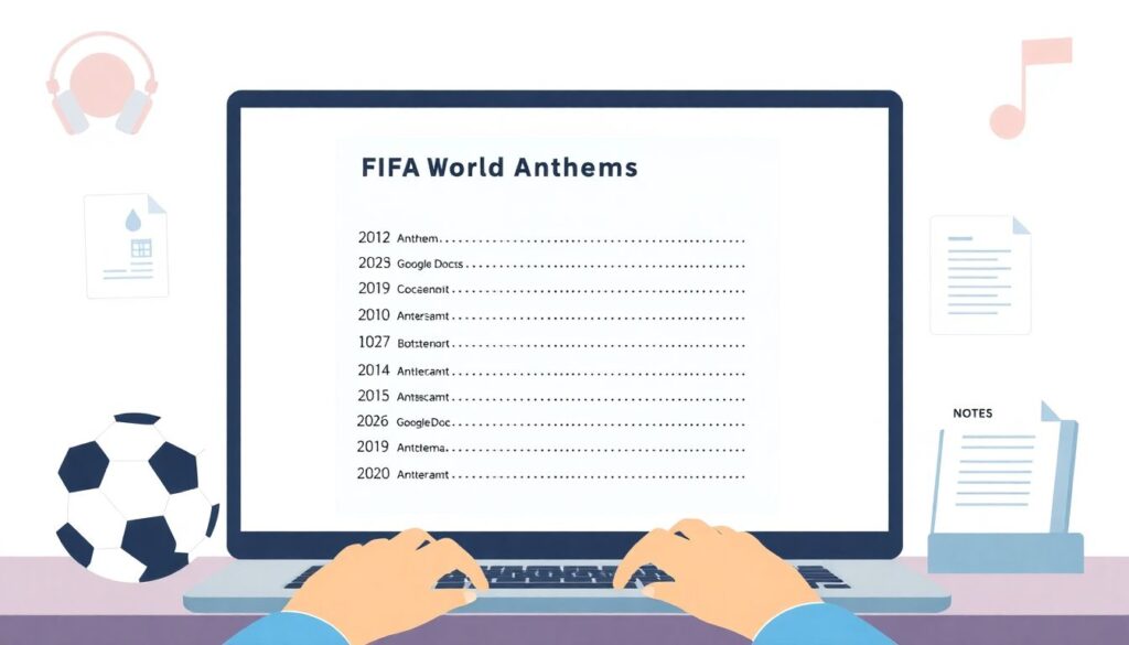 Гимны и музыкальные хроники чемпионатов мира - иллюстрация