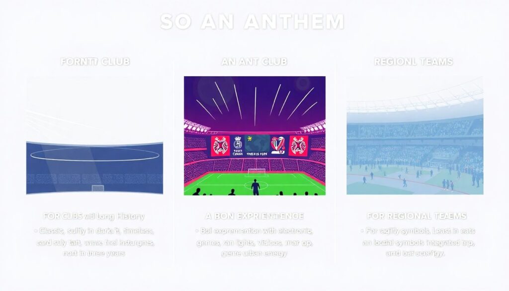 Гимны клубов и национальные характеры команд - иллюстрация