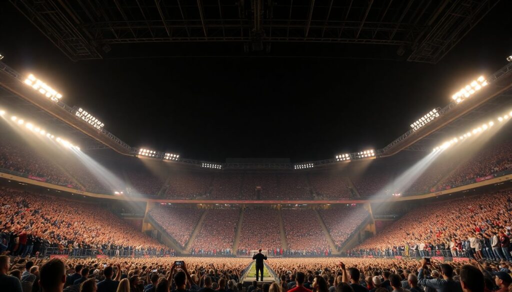 Гимны и настройка акустики в залах и на стадионах - иллюстрация