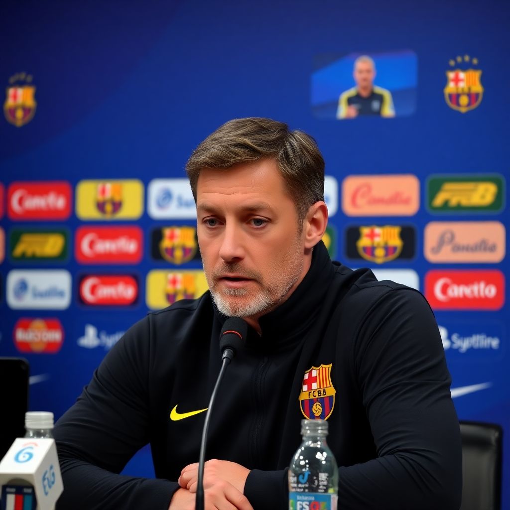 Флик ответил Арбелоа на слова о судейской помощи Барселоне и избежал конфликта